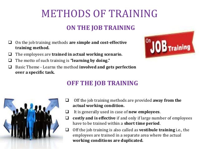 3 typical on the- job training techniques